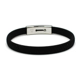 EMPORIO ARMANI BRACERET EGS2996040 BLACK エンポリオ アルマーニ ブレスレット イーグル ロゴ アクセサリー 腕輪 おしゃれ メンズ ブラック