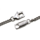 EMPORIO ARMANI NECKLACE PENDANT EG S3125040 SILVER エンポリオ アルマーニ ネックレス ドッグタグ ペンダント チャーム アクセサリー おしゃれ メンズ シルバー