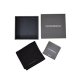 EMPORIO ARMANI BRACERET EG S3126040 SILVER エンポリオ アルマーニ ブレスレット レザー アクセサリー 腕輪 おしゃれ メンズ シルバー