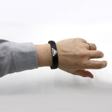 EMPORIO ARMANI BRACERET EG S3128040 BLACK エンポリオ アルマーニ ブレスレット レザー アクセサリー 腕輪 おしゃれ メンズ ブラック