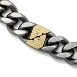 EMPORIO ARMANI NECKLACE PENDANT EGS3187040 SILVER エンポリオ アルマーニ ネックレス ペンダント チェーン アクセサリー おしゃれ メンズ シルバー