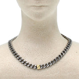 EMPORIO ARMANI NECKLACE PENDANT EGS3187040 SILVER エンポリオ アルマーニ ネックレス ペンダント チェーン アクセサリー おしゃれ メンズ シルバー