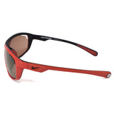 国内正規品 NIKE ROAD MACHINE EV0751 606 SUNGLASSES ASIAN FIT BROWN MIRROR RED BLACK ナイキ サングラス アジアンフィット メガネ 眼鏡 UVカット 紫外線カット メンズ レディース ブラウン ミラーレンズ レッド ブラック