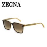 ZEGNA SUNGLASSES EZ0062 56F 56 HAVANA CLEAR BROWN ゼニア サングラス グローバルモデル UVカット 紫外線カット メンズ ハバナ クリア ブラウン