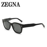 ZEGNA SUNGLASSES EZ0087 01A 52 GREY BLACK ゼニア サングラス UVカット 紫外線カット メンズ グレー ブラック