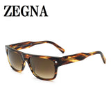 ZEGNA SUNGLASSES EZ0090F 50J 52 BROWN STRIPE HAVANA ゼニア サングラス UVカット 紫外線カット メンズ ブラウン ストライプ ハバナ