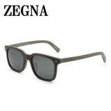 ZEGNA SUNGLASSES ASIAN FIT EZ0090F 50J 52 MATTE BROWN GREY ゼニア サングラス アジアンフィット UVカット 紫外線カット メンズ マットブラウン マットグレー