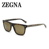ZEGNA SUNGLASSES EZ0094 52M 54 BROWN HAVANA ゼニア サングラス 偏光レンズ グローバルモデル UVカット 紫外線カット メンズ ブラウン ハバナ