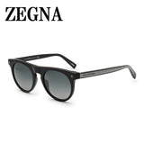 ZEGNA SUNGLASSES EZ0095 01D 50 GREY BLACK ゼニア サングラス 偏光レンズ グローバルモデル UVカット 紫外線カット メンズ グレー ブラック