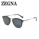 ZEGNA SUNGLASSES EZ0097D 08A 62 D.BROWN RUTHENIUM ゼニア サングラス ノーズパッド 鼻あて 鼻パッド UVカット 紫外線カット メンズ ダークブラウン ルテニウム