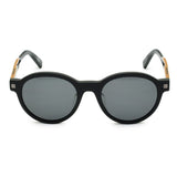 ZEGNA SUNGLASSES EZ0100F 01A 52 GREY BLACK CAMEL ゼニア サングラス ノーズパッド 鼻あて 鼻パッド UVカット 紫外線カット メンズ グレー ブラック キャメル