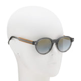 ZEGNA SUNGLASSES EZ0100F 20C 52 CLEAR GREY CAMEL ゼニア サングラス ノーズパッド 鼻あて 鼻パッド UVカット 紫外線カット メンズ クリア グレー キャメル