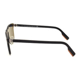 ZEGNA SUNGLASSES EZ0106 01A 00 GREY BLACK ゼニア サングラス ノーズパッド 鼻あて 鼻パッド UVカット 紫外線カット メンズ グレー ブラック
