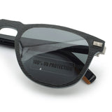 ZEGNA SUNGLASSES EZ0106 01A 00 GREY BLACK ゼニア サングラス ノーズパッド 鼻あて 鼻パッド UVカット 紫外線カット メンズ グレー ブラック