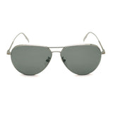 ZEGNA SUNGLASSES EZ0129F 08D 61 GREY GUNMETAL ゼニア サングラス 偏光 ノーズパッド 鼻あて 鼻パッド UVカット 紫外線カット メンズ グレー ガンメタル