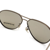ZEGNA SUNGLASSES EZ0129F 36Q 61 BRONZE ゼニア サングラス ノーズパッド 鼻あて 鼻パッド UVカット 紫外線カット メンズ ブロンズ