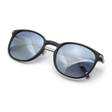 ZEGNA SUNGLASSES EZ0136 02X 54 BLUE BLACK SILVER ゼニア サングラス ノーズパッド 鼻あて 鼻パッド UVカット 紫外線カット メンズ ブルー ブラック シルバー