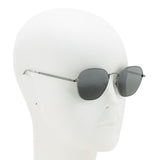ZEGNA SUNGLASSES EZ0174 08A 53 SMOKE GREY GUNMETAL ゼニア サングラス ノーズパッド 鼻あて 鼻パッド UVカット 紫外線カット メンズ スモークグレー ガンメタル