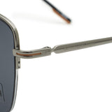 ZEGNA SUNGLASSES EZ0178D 08A 60 GREY GUNMETAL ゼニア サングラス ノーズパッド 鼻あて 鼻パッド UVカット 紫外線カット メンズ グレー ガンメタル