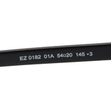ZEGNA SUNGLASSES EZ0182 01A 54 GREY BLACK ゼニア サングラス ノーズパッド 鼻あて 鼻パッド UVカット 紫外線カット メンズ グレー ブラック