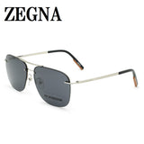ZEGNA SUNGLASSES EZ0189D 16A 60 GREY SILVER ゼニア サングラス ノーズパッド 鼻あて 鼻パッド UVカット 紫外線カット メンズ グレー シルバー