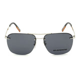 ZEGNA SUNGLASSES EZ0189D 16A 60 GREY SILVER ゼニア サングラス ノーズパッド 鼻あて 鼻パッド UVカット 紫外線カット メンズ グレー シルバー