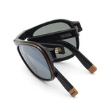 ZEGNA SUNGLASSES EZ0042 52M 57 GREY BLACK CAMEL ゼニア サングラス 折り畳み式 グローバルモデル UVカット 紫外線カット メンズ グレー ブラック キャメル