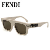 FENDI SUNGLASSES ASIAN FIT FE40091U 5457E GREY CLEAR BROWN フェンディ サングラス アジアンフィット メガネ 眼鏡 UVカット 紫外線カット メンズ レディース グレー クリアブラウン