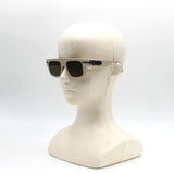 FENDI SUNGLASSES ASIAN FIT FE40091U 5457E GREY CLEAR BROWN フェンディ サングラス アジアンフィット メガネ 眼鏡 UVカット 紫外線カット メンズ レディース グレー クリアブラウン