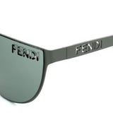 FENDI SUNGLASSES FE40138U 6220A GREY L.GREY フェンディ サングラス ノーズパッド メガネ 眼鏡 UVカット 紫外線カット メンズ レディース グレー ライトグレー