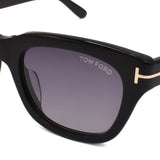 TOM FORD SUNGLASSES ASIAN FIT SNOWDON TF0237F 01B 51 GRAY BLACK トムフォード サングラス スノードン アジアンフィット メガネ 眼鏡 UVカット 紫外線カット グレー ブラック