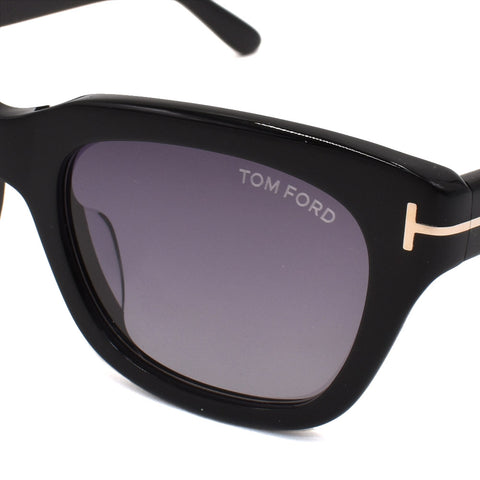 TOM FORD SUNGLASSES ASIAN FIT SNOWDON TF0237F 01B 51 GRAY BLACK トムフォード –  lig-lig