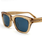 TOM FORD SUNGLASSES ASIAN FIT SNOWDON TF0237F 45V 51 BLUE BROWN CLEAR トムフォード スノードン サングラス アジアンフィット メガネ 眼鏡 UVカット 紫外線カット メンズ レディース ブルー ブラウン クリア
