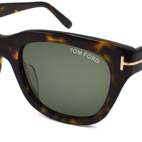 TOM FORD SUNGLASSES ASIAN FIT SNOWDON TF237F 52N 51 GREEN DARK HAVANA –  lig-lig