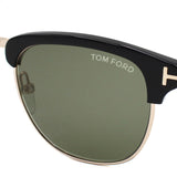 TOM FORD HENRY SUNGLASSES ASIAN FIT FT0248 05N 51 GREEN BLACK GOLD トムフォード サングラス ヘンリー アジアンフィット メガネ 眼鏡 UVカット 紫外線カット メンズ レディース グリーン ブラック ゴールド