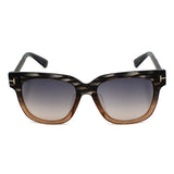 TOM FORD SUNGLASSES ASIAN FIT FT0436F 20B 54 GREY BROWN CLEAR トムフォード サングラス アジアンフィット メガネ 眼鏡 UVカット 紫外線カット メンズ レディース グレー ブラウン クリア