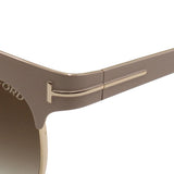 TOM FORD SUNGLASSES ASIAN FIT FT0437 74F 54 BROWN PINKBEIGE トムフォード サングラス アジアンフィット メガネ 眼鏡 UVカット 紫外線カット メンズ レディース ブラウン ピンクベージュ