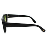 【訳あり】TOM FORD SUNGLASSES TF0492 01N 52 GREEN BLACK トムフォード サングラス グローバルフィット メガネ 眼鏡 UVカット メンズ レディース グリーン ブラック