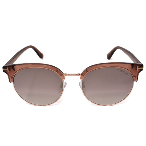 TOM FORD SUNGLASSES ASIAN FIT SUNGLASSES TF545-K 45G 56 PINK BROWN