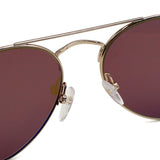 TOM FORD SUNGLASSES TF0551 28E 55 BROWN GOLD トムフォード サングラス ノーズパッド メガネ 眼鏡 UVカット 紫外線カット メンズ レディース ブラウン ゴールド