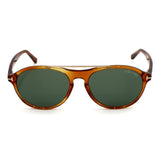 TOM FORD SUNGLASSES TF0556 53N 53 GREY BROWN CLEAR トムフォード サングラス グローバルフィット メガネ 眼鏡 UVカット 紫外線カット メンズ レディース グレー ブラウン クリア