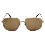 TOM FORD SUNGLASSES TF0561K 28J 61 BROWN GOLD トムフォード サングラス ノーズパット メガネ 眼鏡 UVカット 紫外線カット メンズ レディース ブラウン ゴールド