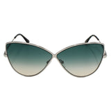 TOM FORD SUNGLASSES TF0569 16W 65 GREEN SILVER トムフォード サングラス ノーズパッド メガネ 眼鏡 UVカット 紫外線カット メンズ レディース グリーン シルバー