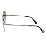 TOM FORD SUNGLASSES TF0569 16W 65 GREEN SILVER トムフォード サングラス ノーズパッド メガネ 眼鏡 UVカット 紫外線カット メンズ レディース グリーン シルバー