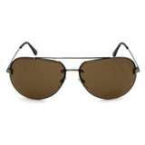 TOM FORD SUNGLASSES TF0584 08E 63 BROWN SILVER トムフォード サングラス ノーズパッド 鼻あて 鼻パッド メガネ 眼鏡 UVカット 紫外線カット メンズ レディース ブラウン シルバー