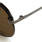 TOM FORD SUNGLASSES TF0584 08E 63 BROWN SILVER トムフォード サングラス ノーズパッド 鼻あて 鼻パッド メガネ 眼鏡 UVカット 紫外線カット メンズ レディース ブラウン シルバー