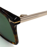 TOM FORD SUNGLASSES GLOBAL FIT TF0588 52R 57 GREEN D.HAVANA トムフォード サングラス グローバルフィット メガネ 眼鏡 UVカット 紫外線カット メンズ レディース 偏光レンズ グリーン ダークハバナ