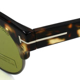 TOM FORD SUNGLASSES TF0598 55N 50 GREEN HAVANA トムフォード サングラス ノーズパット メガネ 眼鏡 UVカット 紫外線カット メンズ レディース グリーン ハバナ