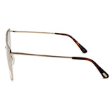 TOM FORD SUNGLASSES TF0653 28B 59 BROWN CLEAR GOLD トムフォード サングラス ノーズパット メガネ 眼鏡 UVカット 紫外線カット メンズ レディース ブラウン クリア ゴールド