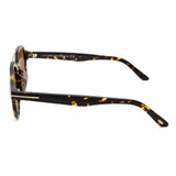 TOM FORD SUNGLASSES ASIAN FIT SUNGLASSES TF696-F 52E 55 Stan BROWN GOLD HAVANA トムフォード サングラス アジアンフィット アイウェア メガネ 眼鏡 UVカット 紫外線カット ブラウン ゴールド ハバナ